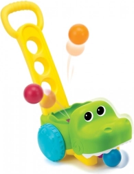 Crocodil împingător cu bile