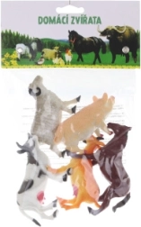 Animale domestice din plastic – set de 5 bucăți