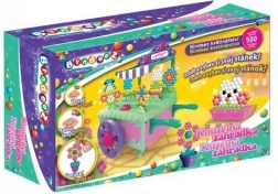 Bindeez chioșc de flori – set creativ cu mărgele (500 buc.)