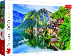 Puzzle 1000 de piese – Hallstatt, Austria (TREFL)