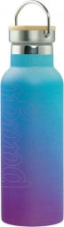 Termos cu capac de bambus BAAGL Gradient albastru-violet 500 ml