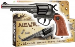Pistol cu capse Nevada de cowboy, 12 focuri