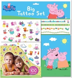 Set mare de tatuaje Peppa Pig