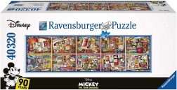 Puzzle RAVENSBURGER Mickey Mouse de-a lungul anilor 40320 piese