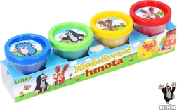 Plastilină Doh Krtek 4x50 g