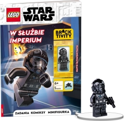 Lego Star Wars: Carte interactivă cu bandă desenată și minifigurină pilot TIE