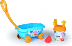 Cărucior pentru nisip Peppa Pig cu accesorii