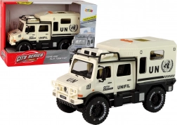 Mașină urbană de teren cu lumini și sunete, uși care se deschid, 1:14