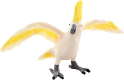 Figurină din plastic papagal cacadu