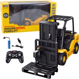 Cărucior RC Controlat de la Distanță 2.4GHz Galben