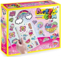 Set creativ cu diamante