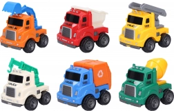 set de mijloace de transport 6 buc 9 cm