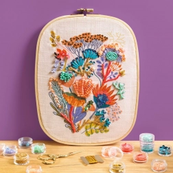 Set pentru broderie cu mărgele Djeco Atelier