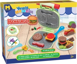 MODELO Veselă modelină Set Hamburger