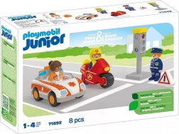 Playmobil Junior eroii de zi cu zi set de salvare