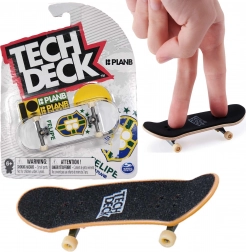 Tech Deck fingerboard PLAN B Felipe cu autocolante