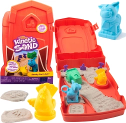 Kinetic Sand Sandy Farm set creativ cu nisip kinetic