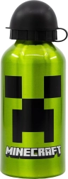 Sticlă pentru băut Minecraft aluminiu 400 ml