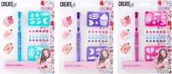 Set de tatuaje cu pixuri gel parfumate pentru copii