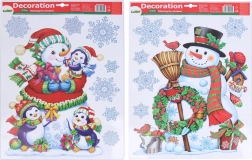 Decorațiune de fereastră Crăciun 41 × 29 cm