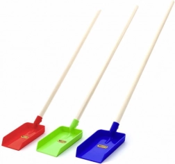 lopată din plastic cu mâner din lemn wader-polesie