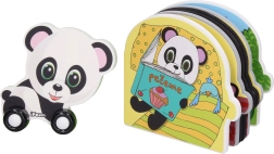 Set interactiv Mini Mani Panda – jucărie și carte cu aplicație