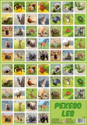 Pexeso Pădure - animăluțe din pădure