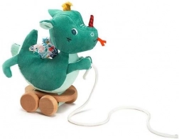 Jucărie de tras pe roți Drak Joe