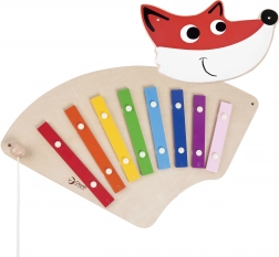 panou muzical de perete vulpe classic world