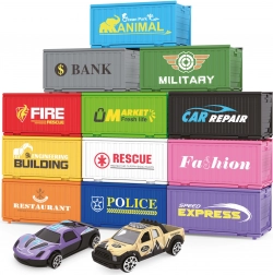 Oraș container cu 6 containere