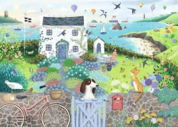 Puzzle Ravensburger Cabană pe coastă 1000 piese