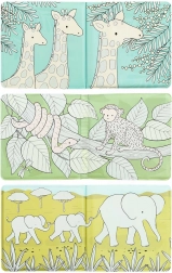 Cărticică magică pentru apă A Little Lovely Company – Savanna