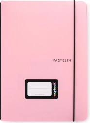 Caiet Oxybook A5 Pastelini, roz, 40 file