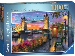 Puzzle 1000 piese Apus de soare peste Tower Bridge