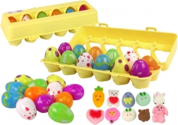 Ouă squishy de Paște – set de 12 bucăți