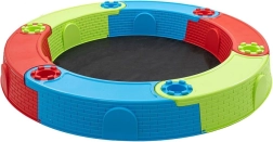 Nisipar pliabil mare din plastic CASTLE 170 cm