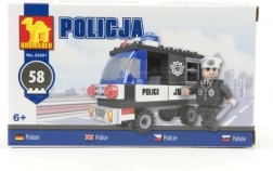 Set de construcție Dromader Mașină de Poliție