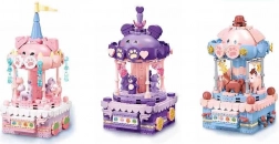 Sluban carusel cu animăluț – set de construcție