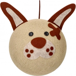 Lampă suspendată pentru copii cățeluș ZOO Cobo, lucrată manual în Italia