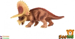 Mic triceratops din plastic 14 cm