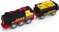 2Kids Toys tren cu aburi pe baterii cu funcție de abur