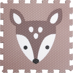 Minideckfloor căprior – maro cu căprior maro închis