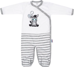 Salopetă din bumbac pentru copii New Baby Zebra