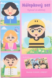 Set creativ de stickere – față 21 × 14 cm