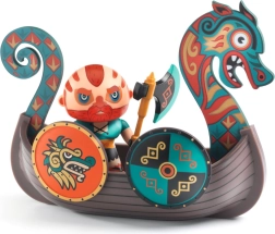 Djeco Arty Toys figurină Drak – viking pe navă