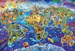 Puzzle Lumea Bizară 2000 piese EUROGRAPHICS