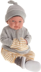 Păpușă realistă bebe Pipo 40 cm