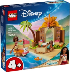 LEGO Disney Vaiana Căsuța și barca din sat