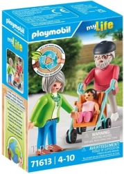 Figurine PLAYMOBIL My Life Bunici cu nepoțelul