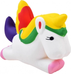 Unicorn PEGAS antistres din spumă – jucărie squishy de strâns